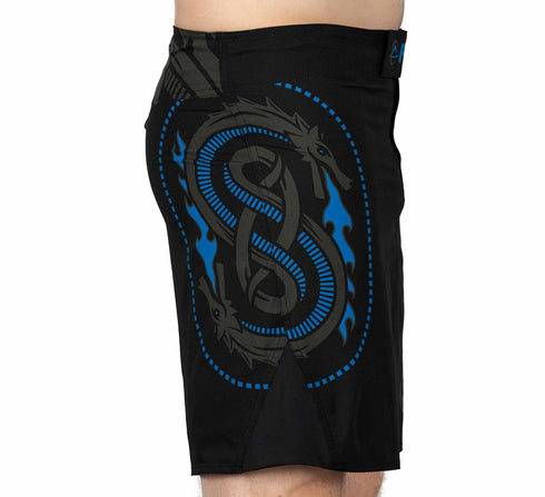 Fuji Never Surrender Fight Shorts Black